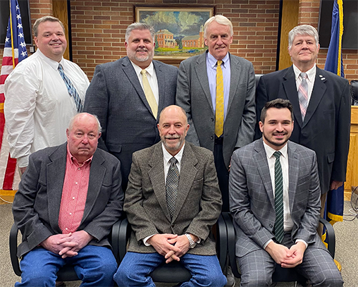 Photo of the Wasatch County Council together.